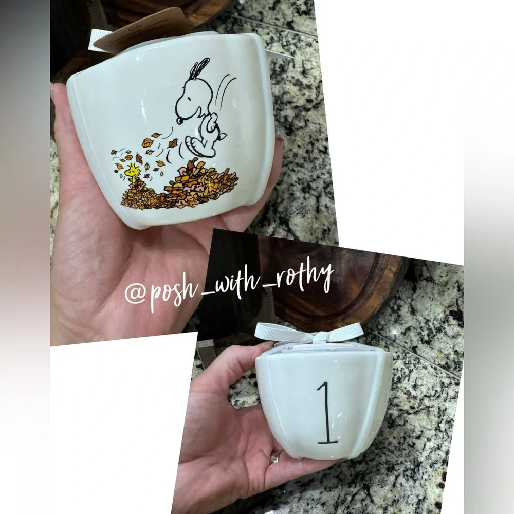 Rae Dunn / Peanuts Collaboration Fall Measuring Cups, NWT
